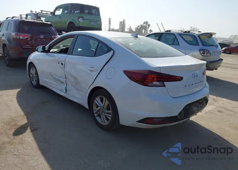 2019 Hyundai Elantra Sel from USA, damaged, VIN 5NPD84LF7KH423889